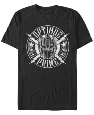 Fifth Sun Men's Prime Rock Badge Short Sleeve Crew T-shirt In Black