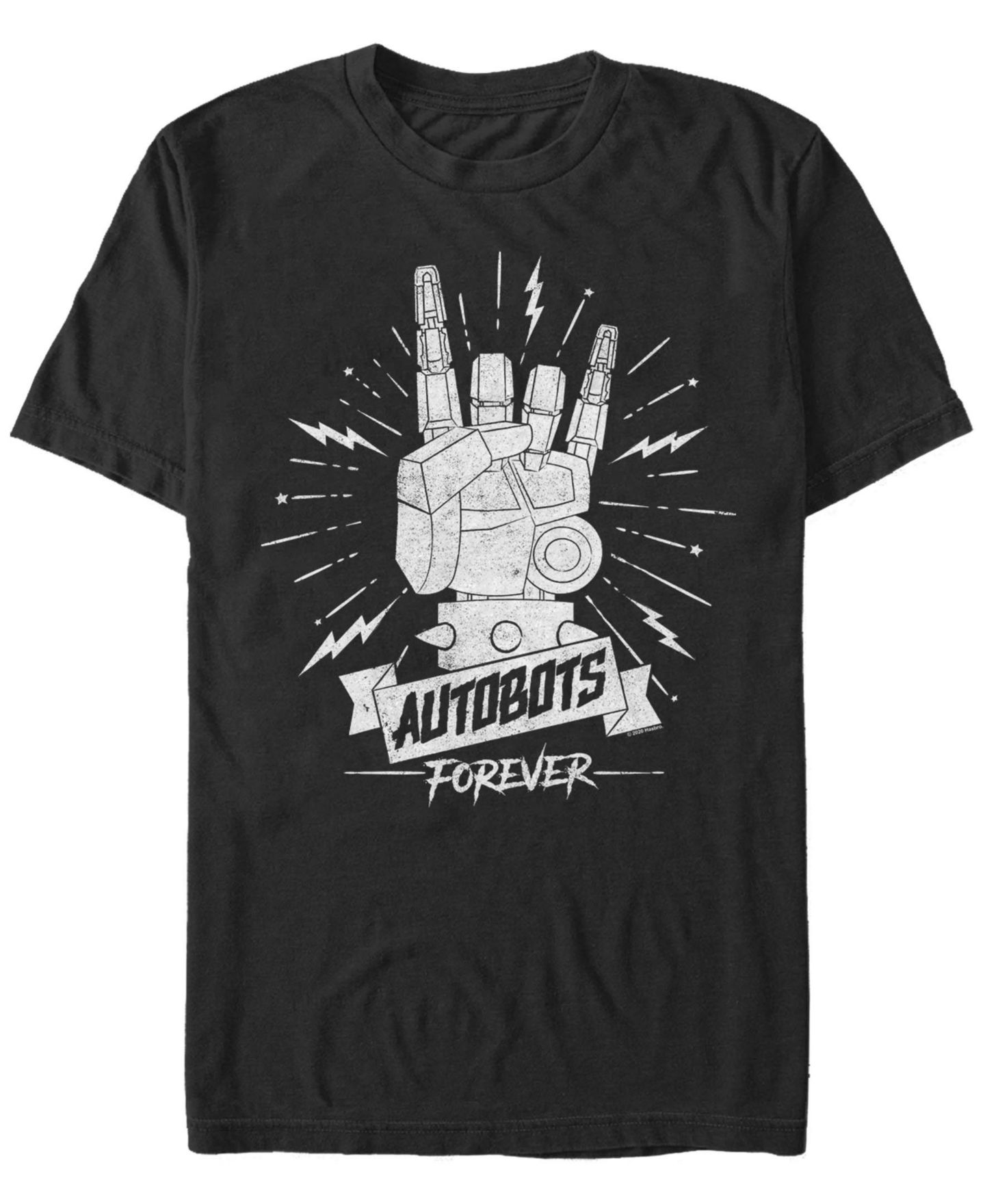 Мужская футболка Fifth Sun Rock-On Short Sleeve Crew, цвет: Чёрный — фото 1