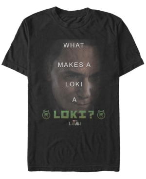 Fifth Sun Men's What Loki Short Sleeve Crew T-shirt In Black