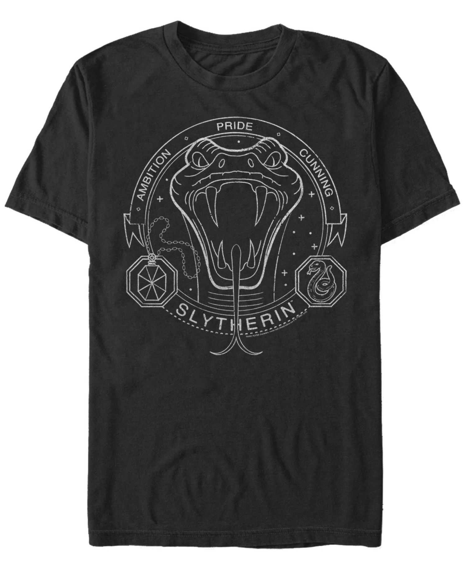 Men's Slytherin Symbol Short Sleeve Crew T-shirt