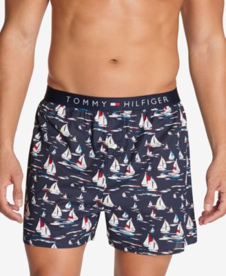 Tommy Hilfiger - Men's Woven Yacht Club Print Boxers