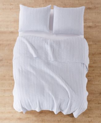 Tobago Stripe Reversible 3-Pc. Quilt Set, Full/Queen