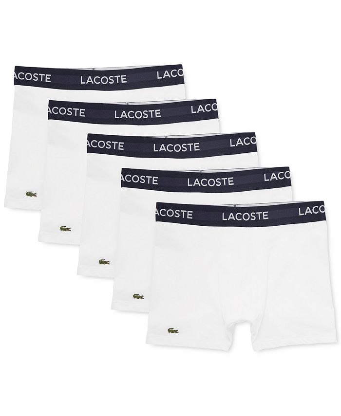 Lacoste Men's Pack Cotton Boxer Brief Underwear Macy's
