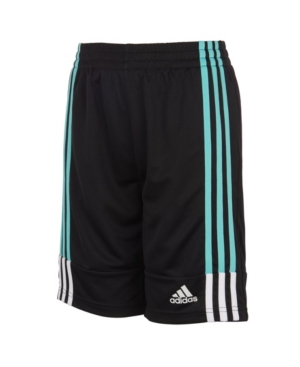 adidas Big Boys Clashing 3-Stripes Shorts