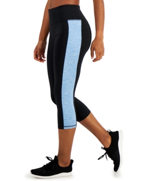 Ideology Colorblocked Cropped Leggings Created for Macy's