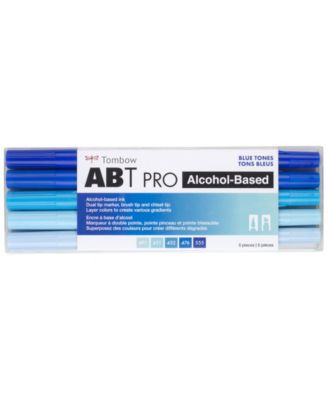Tombow Abt Pro Alcohol-Based Art Markers, 5-Pack