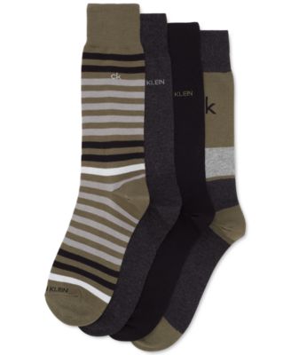 Calvin Klein - Men's 4-Pk. Crew Dress Socks