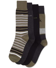 Men's 4-Pk. Crew Dress Socks