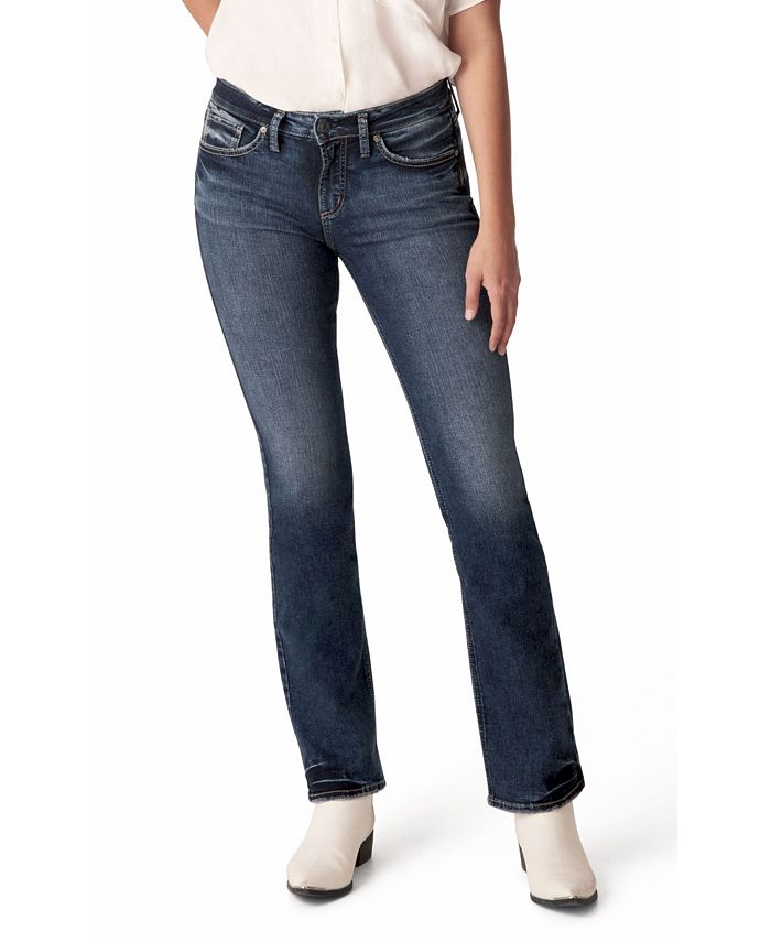 Silver Jeans Co. Women's Suki Slim Curvy Bootcut Jeans - Macy's