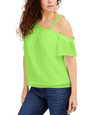 Palette - One-Shoulder Gauze Top