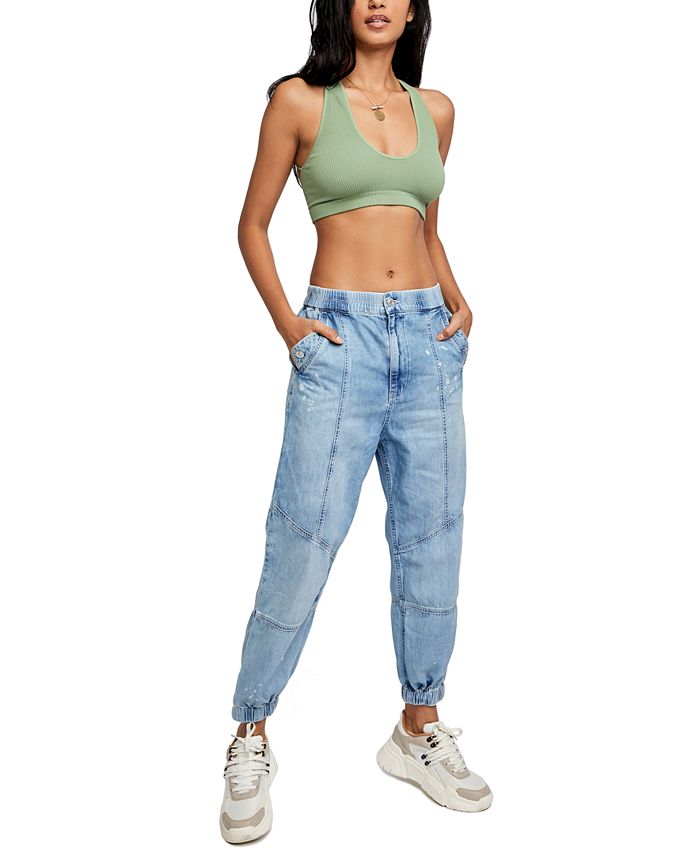 free people work it out jogger