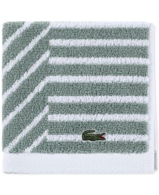 Lacoste Home Guethary Washcloth, 13" x 13"
