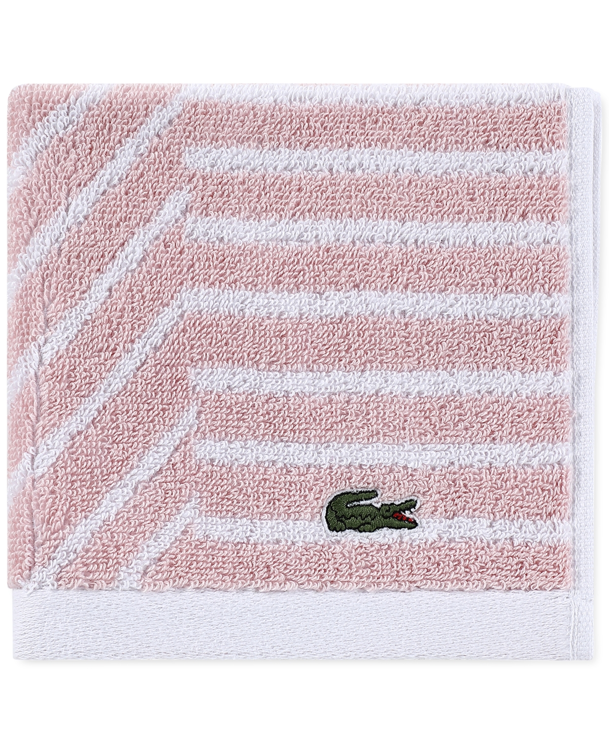 Lacoste Home Guethary Washcloth, 13" X 13" In Blossom