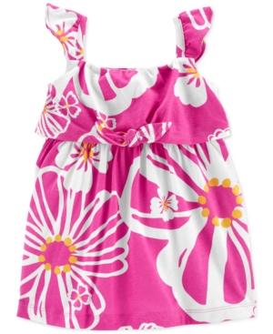 Baby Girls Tropical Jersey Dress