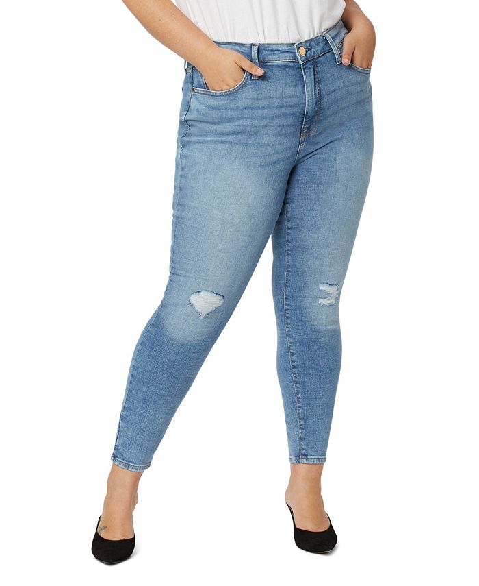 Seven7 Plus Size Ultra High Rise Skinny Jeans - Macy's