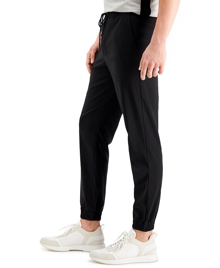 DKNY Men's Essential Stretch Tech Joggers - Macy's