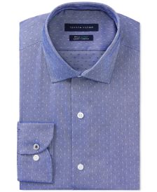 Men's Slim-Fit Stretch Performance Dress Shirt