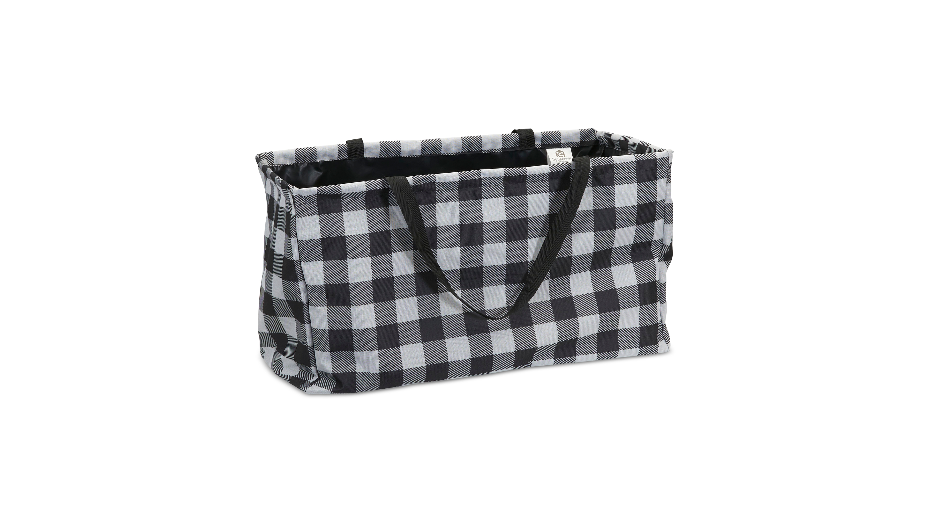 Household Essentials Teal Striped Krush Container All-Purpose Utility Tote