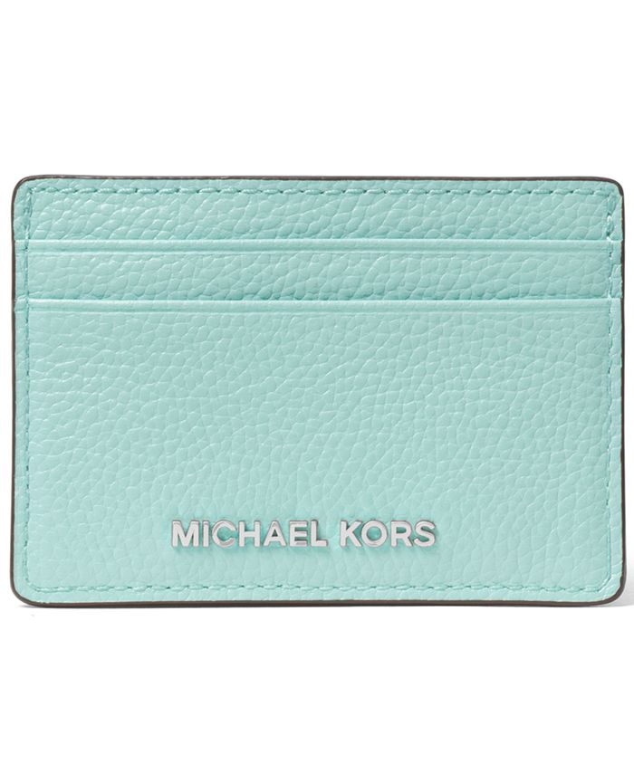 Michael Kors Pebble Leather Card Holder Macy's
