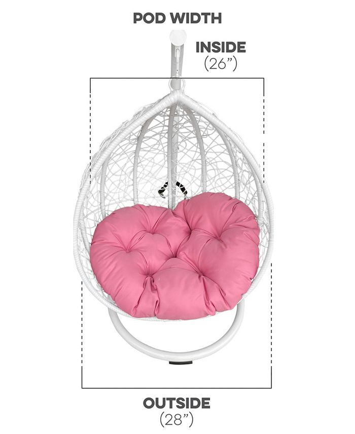 M&m sales enterprises children's swoon pod hanging chair swing Clearance