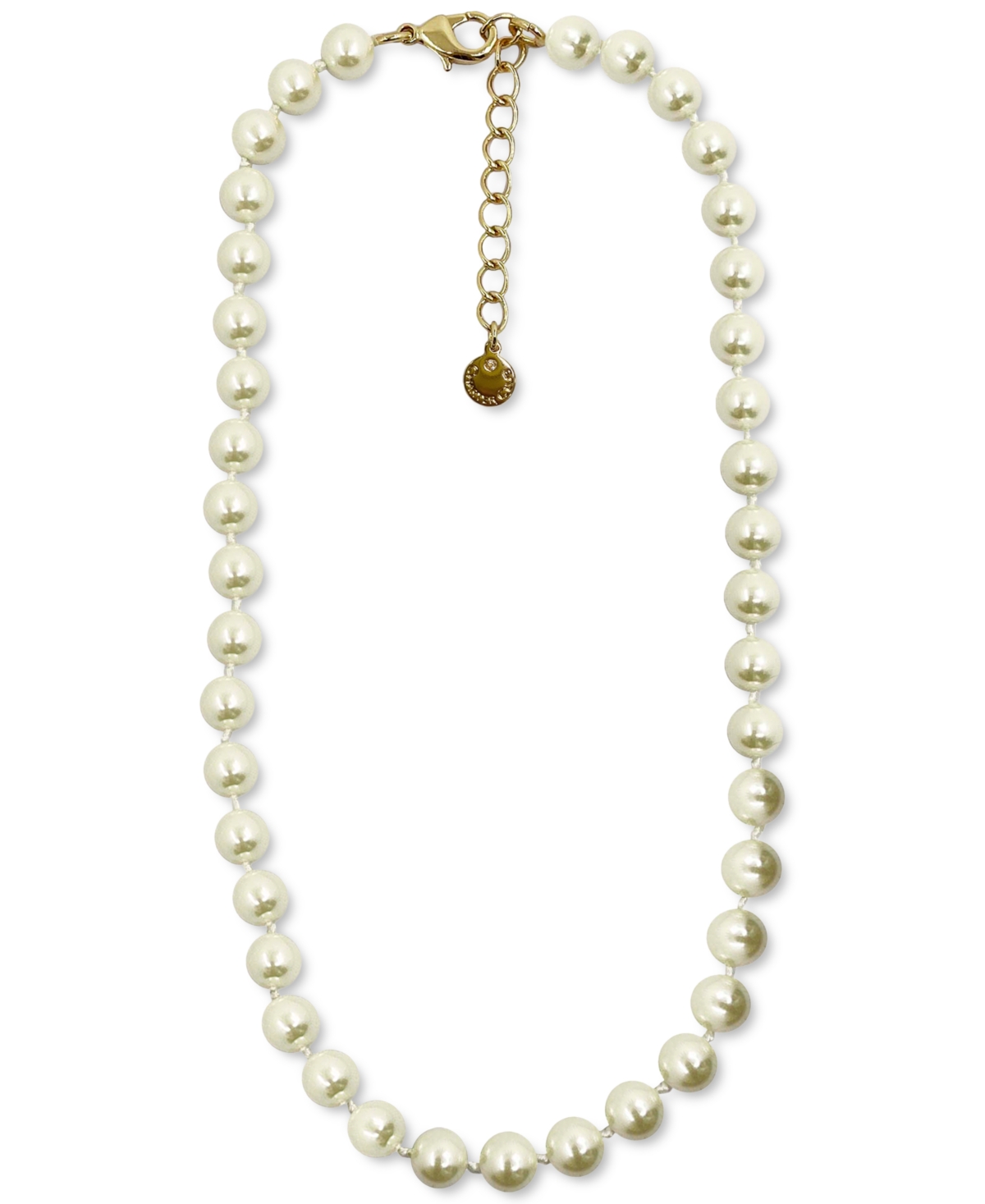 Gold-Tone Imitation Pearl Collar Necklace, Created for Macy's - Gold