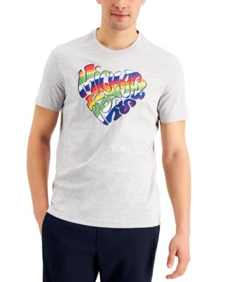 Men's Pride Heart Logo Graphic T-Shirt