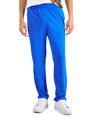 INC International Concepts Men's Regular-Fit Solid Track Pants, Created ...