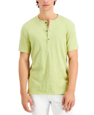 INC International Concepts - Men's Deep Henley Shirt