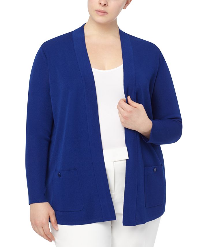 Anne klein malibu open front cardigan discount