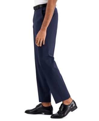 Men's Modern-Fit Wool Superflex Suit Separate Pants