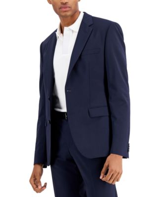 Men's Fit Wool Suit Separate Jacket - Macy's