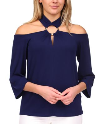 michael kors off the shoulder top