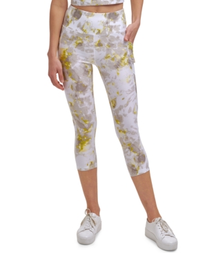 Calvin Klein Performance Printed Cropped Leggings