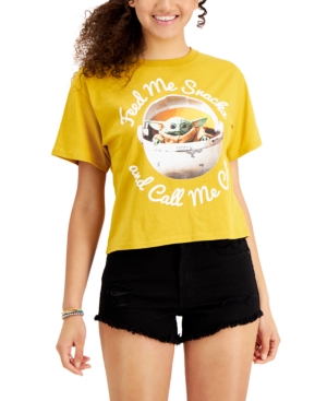 Disney Juniors' Yoda Feed Me T-Shirt