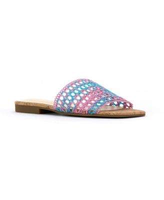Jessica Simpson Women's Rilane Slide Sandals - Macy's