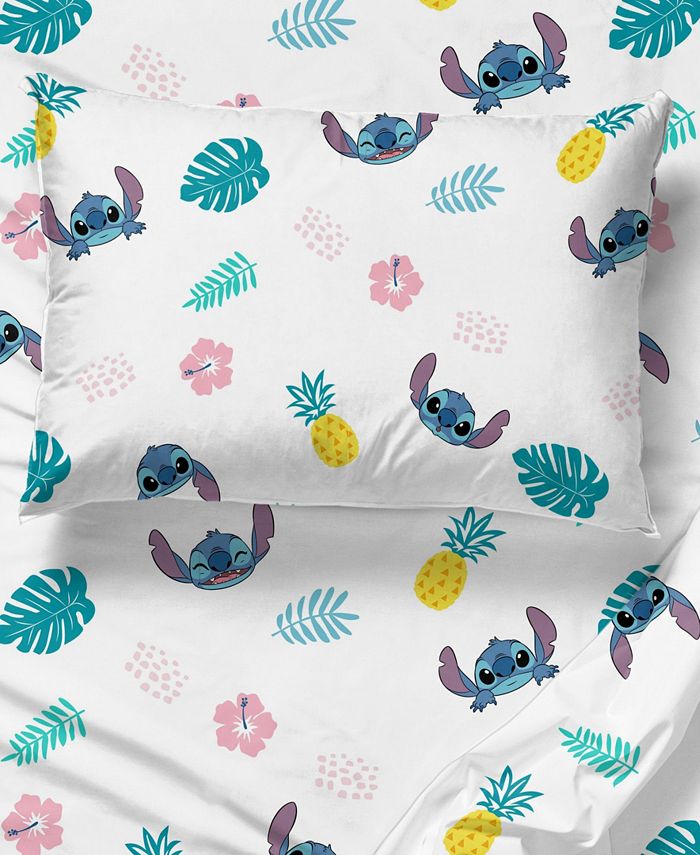 Lilo Stitch Aloha Stitch 4 Piece Sheet Set, Full - Macy's