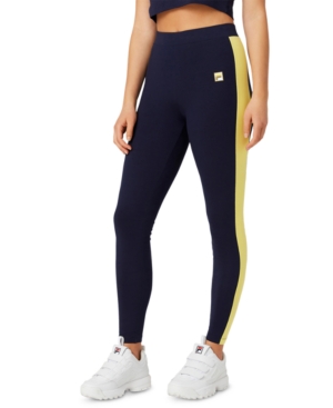 Fila Women's Riviera Striped Full Length Leggings