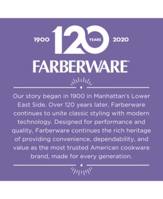 Farberware 12-Pc. Aluminum Nonstick Cookware Set - Purple