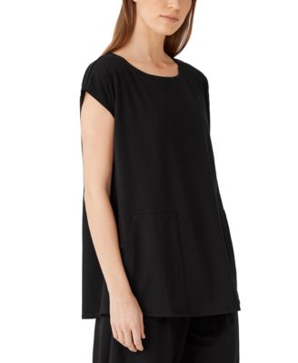 Eileen Fisher - Jewel Neck Boxy Tunic
