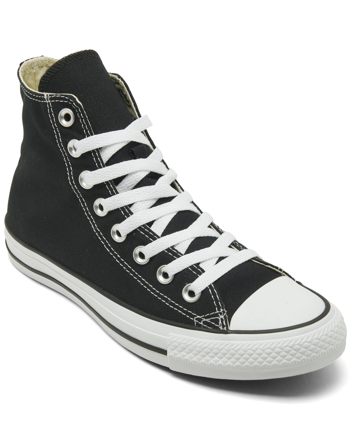 Women's Chuck Taylor High Top Sneakers from Finish Line - Black