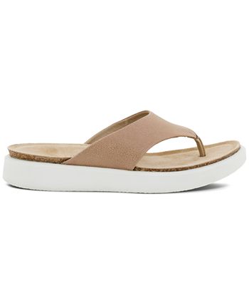 Ecco corksphere sales women's thong sandal