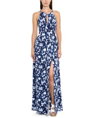 macys michael kors maxi dress
