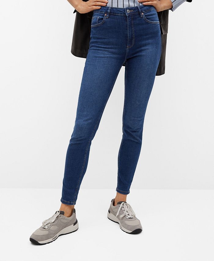 MANGO Noa High-Waist Skinny Jeans - Jeans - Women Macy's