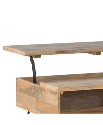 Hunter Solid Mango Wood Small Lift Top Coffee Table