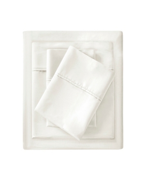 Clean Spaces Allergen Barrier King 300 Thread Count Cotton Sheet Set, 4 Pieces Bedding In Ivory