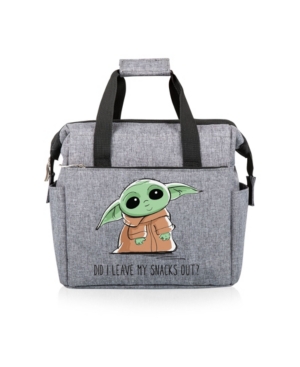 Oniva Mandalorian The Child On The Go Snacks Out Lunch Cooler Bag In Heathered Gray