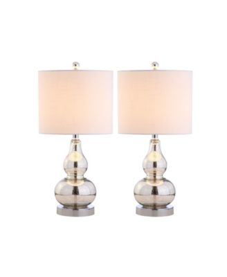 Anya Mini Glass Table Lamp, Set of 2