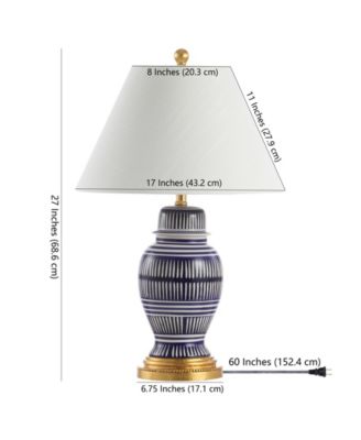 Reed Modern Coastal LED Table Lamp