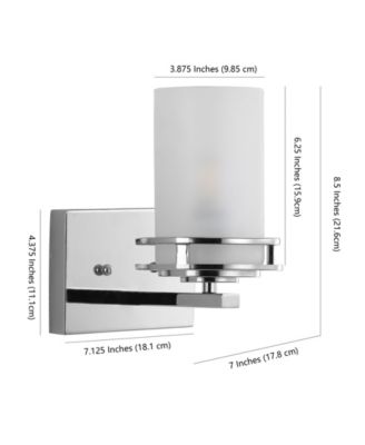 Fairfax 1-Light Contemporary Glam LED Vanity Light