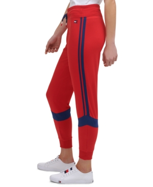 Tommy Hilfiger Sport Women's Colorblocked Logo Jogger Pants